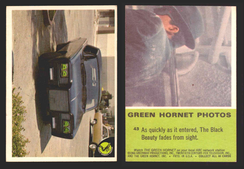 1966 Green Hornet Photos Donruss Vintage Trading Cards You Pick Singles #1-44 #	43  - TvMovieCards.com