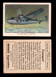 1941 Modern American Airplanes Series B Vintage Trading Cards Pick Singles #1-50 43	 	de Haviland "Flamingo"  - TvMovieCards.com