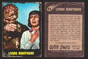 1964 Outer Limits Vintage Trading Cards #1-50 You Pick Singles O-Pee-Chee OPC 43   Living Nightmare  - TvMovieCards.com