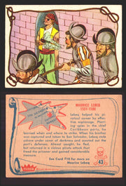 1961 Pirates Bold Vintage Trading Cards You Pick Singles #1-#66 Fleer 43   Maurice Lebeq  - TvMovieCards.com