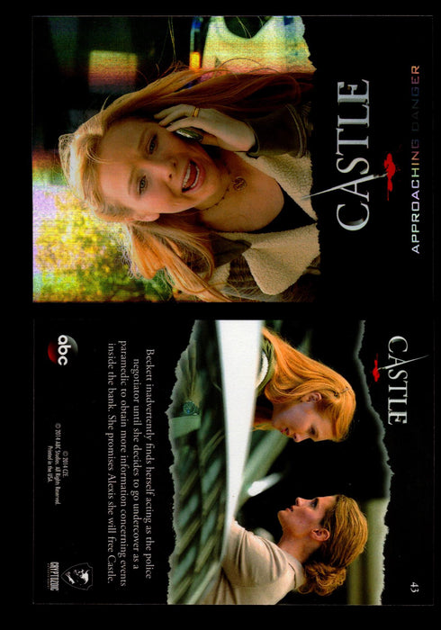 Castle Seasons 3 & 4 Foil Parallel Base Card You Pick Singles 1-72 #43  - TvMovieCards.com