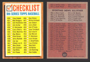 1962 Topps Baseball Trading Card You Pick Singles #400-#499 VG/EX #	441 Checklist 430-506  - TvMovieCards.com