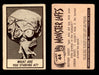 1966 Monster Laffs Midgee Vintage Trading Card You Pick Singles #1-108 Horror #44  - TvMovieCards.com