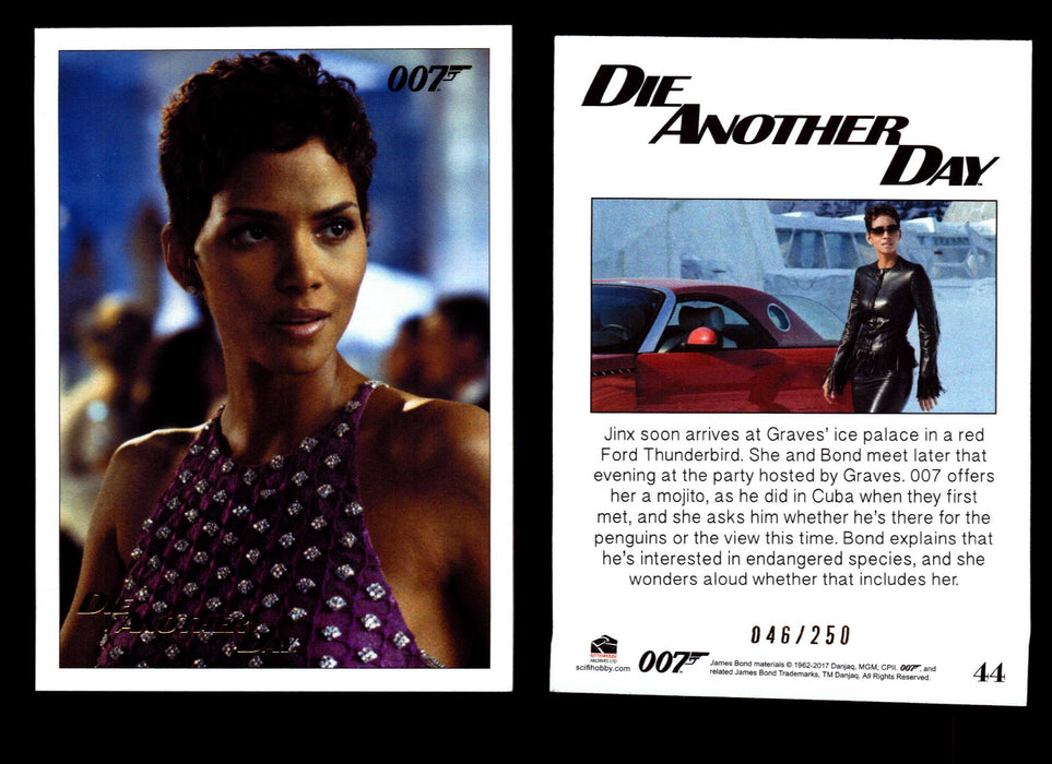 James Bond Archives 2017 Final Edition Die Another Day Gold Parallel Card Single #44  - TvMovieCards.com