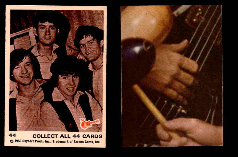 The Monkees Sepia TV Show 1966 Vintage Trading Cards You Pick Singles #1-#44 #44  - TvMovieCards.com