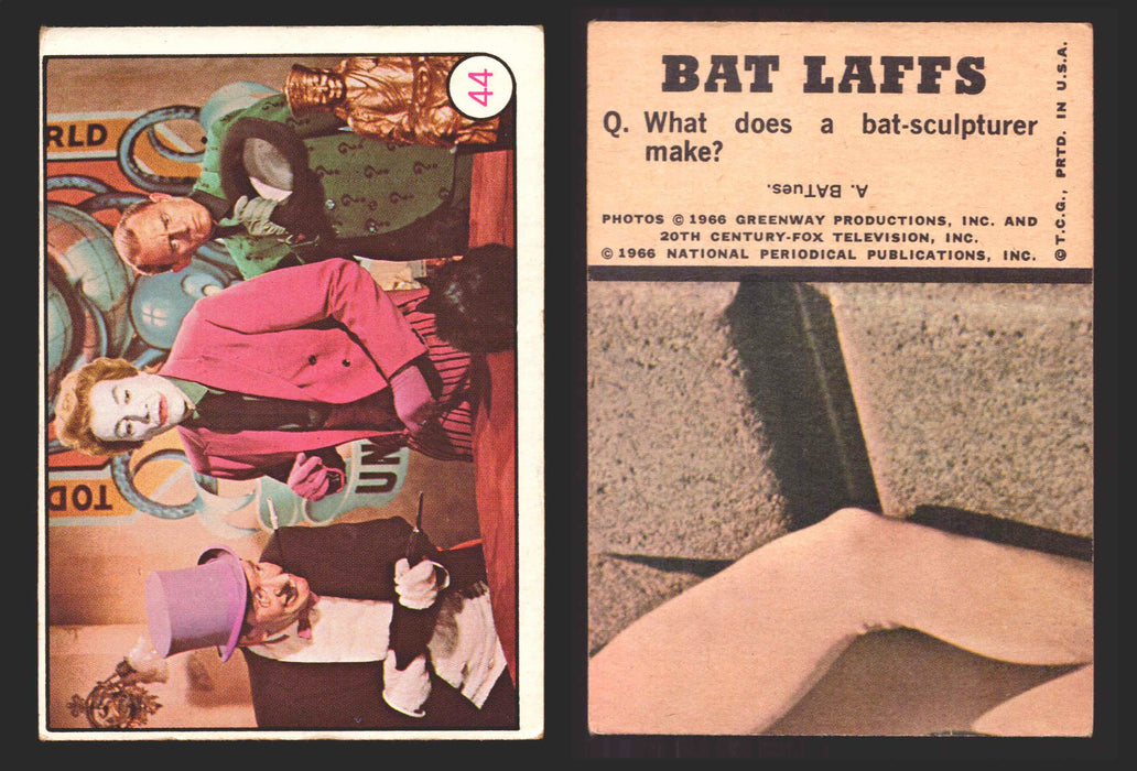 Batman Bat Laffs Vintage Trading Card You Pick Singles #1-#55 Topps 1966 #44  - TvMovieCards.com