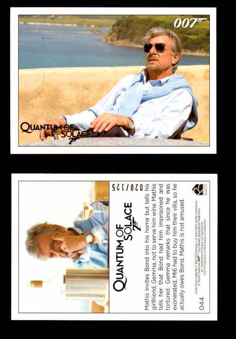 James Bond Archives Quantum of Solace Gold Parallel You Pick Single Cards #1-90 #44  - TvMovieCards.com