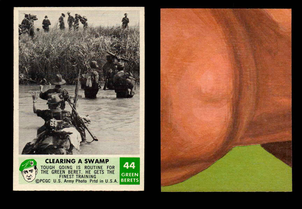 1966 Green Berets PCGC Vintage Gum Trading Card You Pick Singles #1-66 #44  - TvMovieCards.com