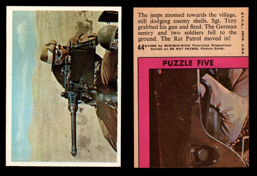 Rat Patrol 1966 Topps Vintage Card You Pick Singles #1-66 #44  - TvMovieCards.com