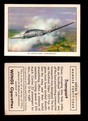 1941 Modern American Airplanes Series B Vintage Trading Cards Pick Singles #1-50 44	 	de Haviland "Albatross"  - TvMovieCards.com