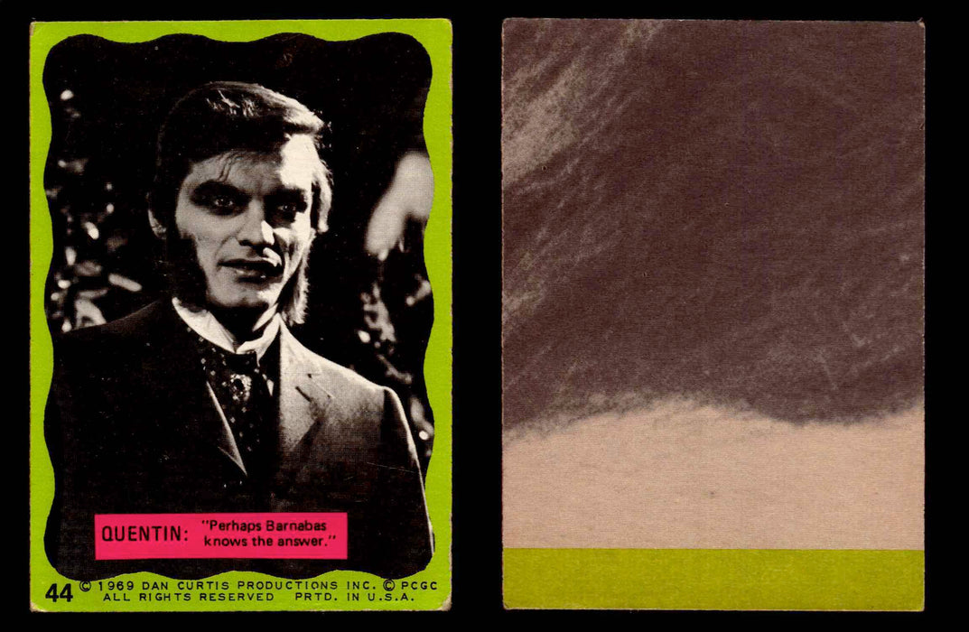 Dark Shadows Series 2 (Green) Philadelphia Gum Vintage Trading Cards You Pick #44  - TvMovieCards.com
