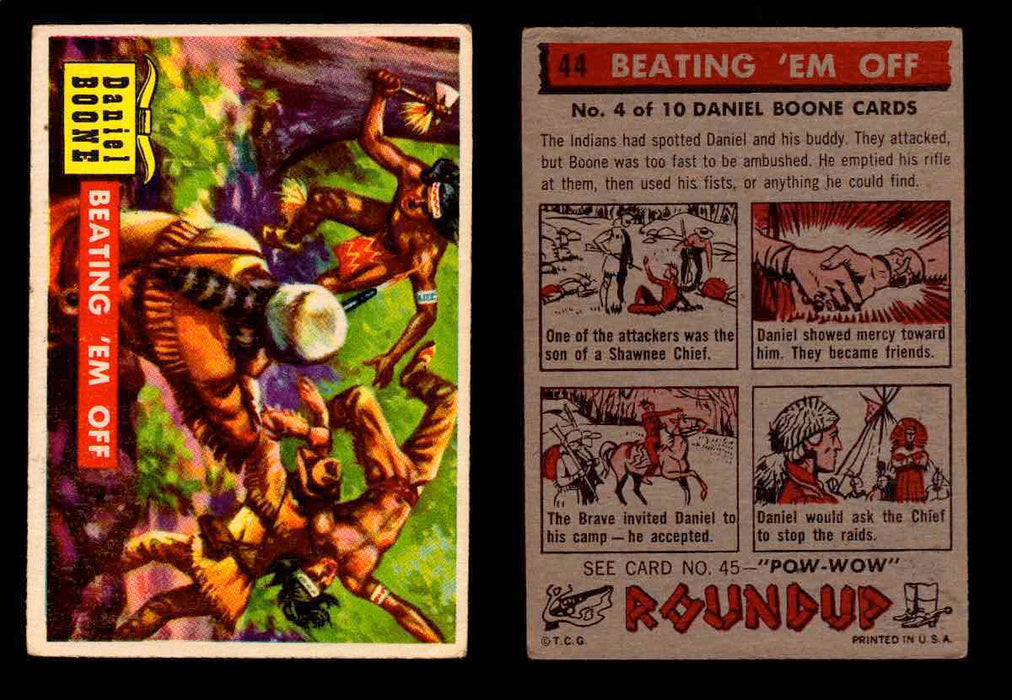 1956 Western Roundup Topps Vintage Trading Cards You Pick Singles #1-80 #44  - TvMovieCards.com
