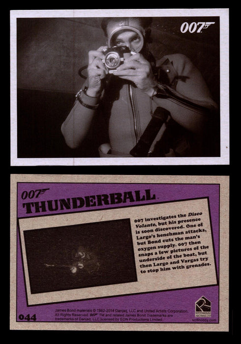 James Bond Archives 2014 Thunderball Throwback You Pick Single Card #1-99 #44  - TvMovieCards.com