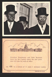 1964 The Story of John F. Kennedy JFK Topps Trading Card You Pick Singles #1-77 #44  - TvMovieCards.com