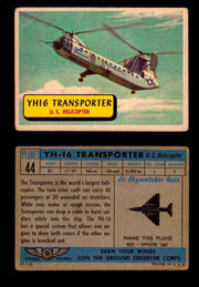1957 Planes Series I Topps Vintage Card You Pick Singles #1-60 #44  - TvMovieCards.com