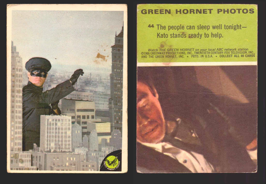 1966 Green Hornet Photos Donruss Vintage Trading Cards You Pick Singles #1-44 #	44 (creased)  - TvMovieCards.com