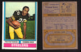 1974 Topps Football Trading Card You Pick Singles #1-#528 G/VG/EX #	452	Preston Pearson  - TvMovieCards.com