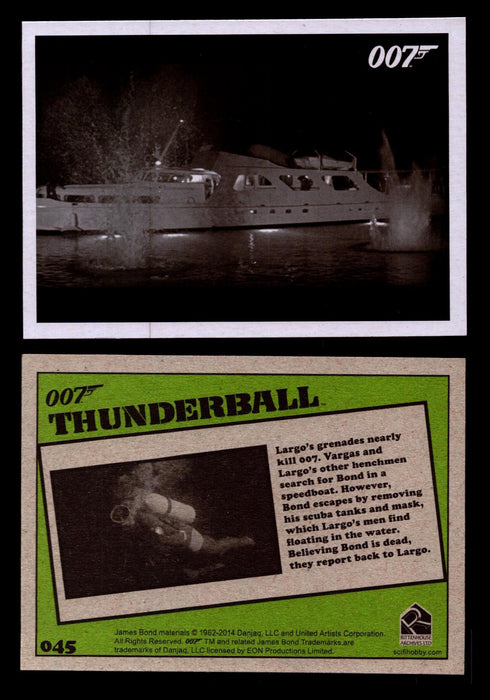 James Bond Archives 2014 Thunderball Throwback You Pick Single Card #1-99 #45  - TvMovieCards.com