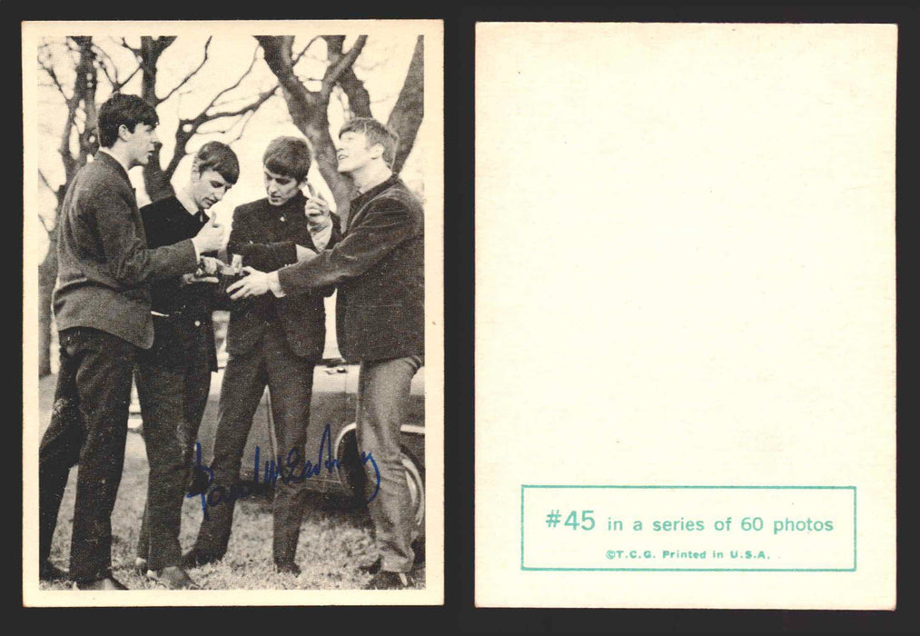 Beatles Series 1 Topps 1964 Vintage Trading Cards You Pick Singles #1-#60 #45  - TvMovieCards.com