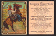 1930 Ganong "Rodeo" Bars V155 Cowboy Series #1-50 Trading Cards Singles #45 Hurdling The Corral  - TvMovieCards.com