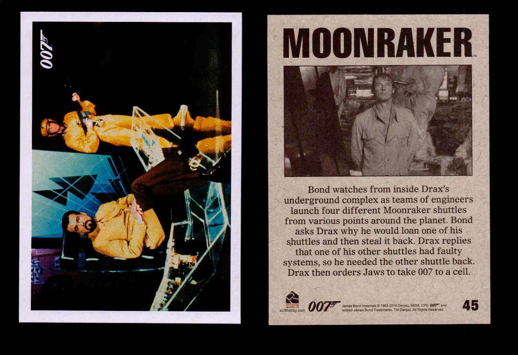 James Bond Archives Spectre Moonraker Movie Throwback U Pick Single Cards #1-61 #45  - TvMovieCards.com