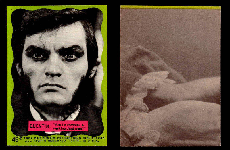 Dark Shadows Series 2 (Green) Philadelphia Gum Vintage Trading Cards You Pick #45  - TvMovieCards.com