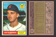 1961 Topps Baseball Trading Card You Pick Singles #400-#499 VG/EX #	462 Lou Klimchock - Kansas City Athletics  - TvMovieCards.com
