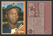 1962 Topps Baseball Trading Card You Pick Singles #400-#499 VG/EX #	464 Al Jackson - New York Mets RC (marked)  - TvMovieCards.com