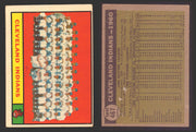 1961 Topps Baseball Trading Card You Pick Singles #400-#499 VG/EX #	467 Cleveland Indians Team  - TvMovieCards.com