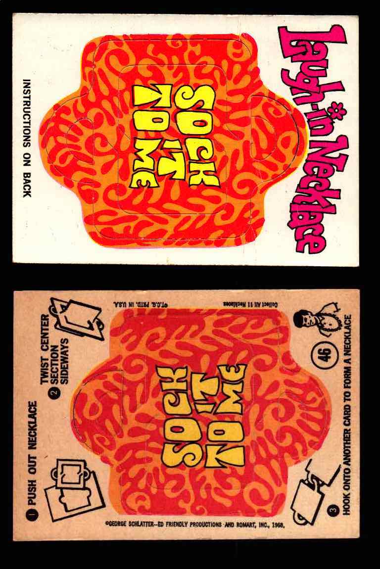 1968 Laugh-In Topps Vintage Trading Cards You Pick Singles #1-77 #46  - TvMovieCards.com
