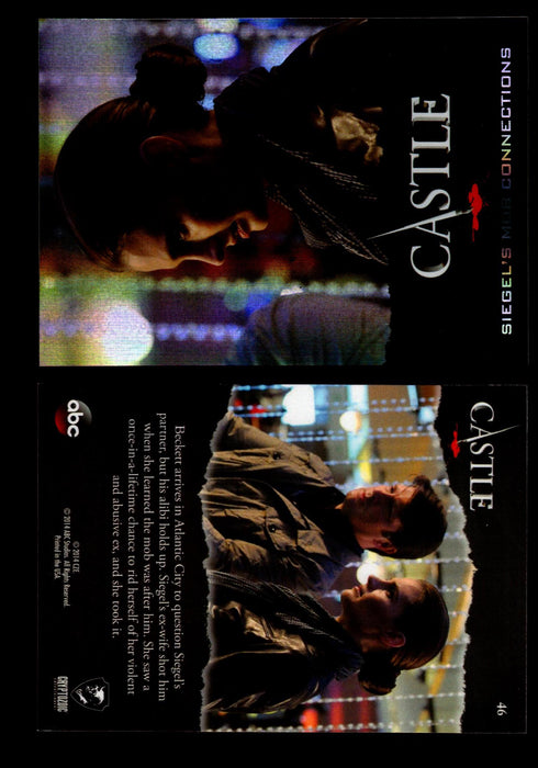 Castle Seasons 3 & 4 Foil Parallel Base Card You Pick Singles 1-72 #46  - TvMovieCards.com
