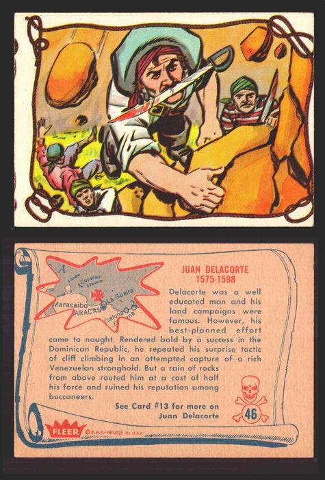 1961 Pirates Bold Vintage Trading Cards You Pick Singles #1-#66 Fleer 46   Juan Delacorte  - TvMovieCards.com