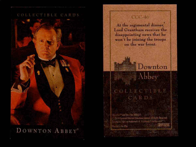 Downton Abbey Seasons 1 & 2 Mini Base Parallel You Pick Single Card CCC01- CCC66 46  - TvMovieCards.com