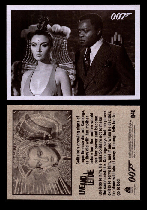 James Bond Archives 2014 Live and Let Die Throwback You Pick Single Card #1-59 #46  - TvMovieCards.com