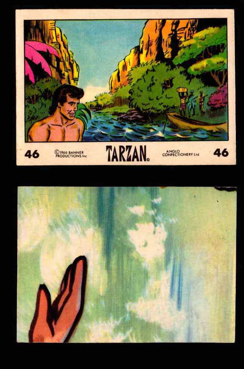 1966 Tarzan Banner Productions Vintage Trading Cards You Pick Singles #1-66 #46  - TvMovieCards.com