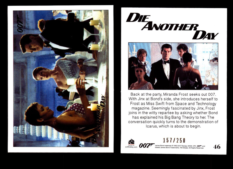 James Bond Archives 2017 Final Edition Die Another Day Gold Parallel Card Single #46  - TvMovieCards.com