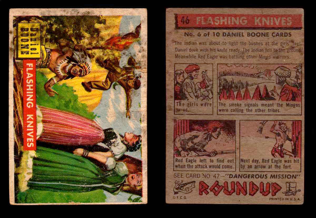 1956 Western Roundup Topps Vintage Trading Cards You Pick Singles #1-80 #46  - TvMovieCards.com