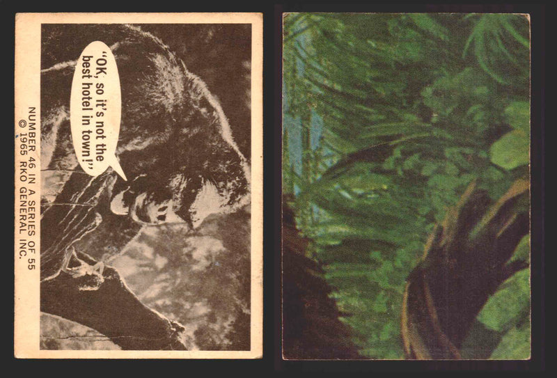 1966 King Kong Donruss RKO Vintage Trading Cards You Pick Singles #1-55 46   "OK  so it's not the best hotel in town!"  - TvMovieCards.com
