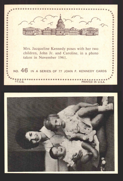 1964 The Story of John F. Kennedy JFK Topps Trading Card You Pick Singles #1-77 #46  - TvMovieCards.com