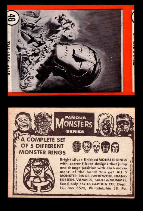 Famous Monsters 1963 Vintage Trading Cards You Pick Singles #1-64 #46b  - TvMovieCards.com