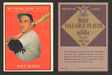 1961 Topps Baseball Trading Card You Pick Singles #400-#499 VG/EX #	472 Yogi Berra - New York Yankees MVP  - TvMovieCards.com