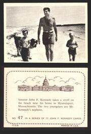 1964 The Story of John F. Kennedy JFK Topps Trading Card You Pick Singles #1-77 #47  - TvMovieCards.com