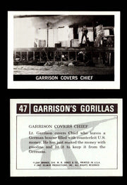 Garrison's Gorillas Leaf 1967 Vintage Trading Cards #1-#72 You Pick Singles #47  - TvMovieCards.com
