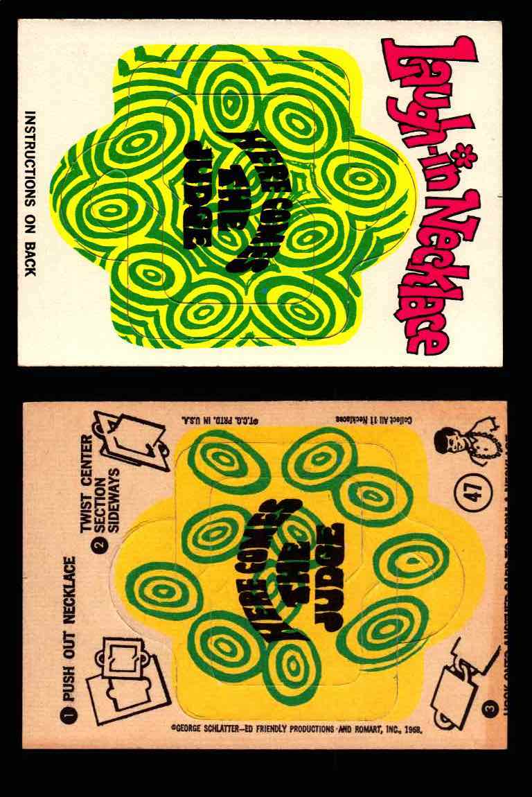 1968 Laugh-In Topps Vintage Trading Cards You Pick Singles #1-77 #47  - TvMovieCards.com