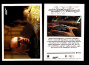 James Bond Classics 2016 World is Not Enough Gold Foil Parallel Card You Pick Nu #47  - TvMovieCards.com