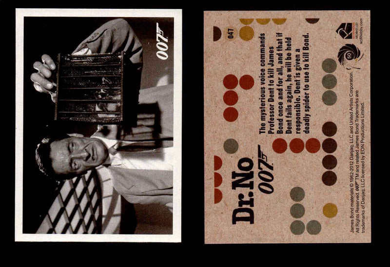 James Bond 50th Anniversary Series Dr. No You Pick Single Cards #1-65 #47  - TvMovieCards.com