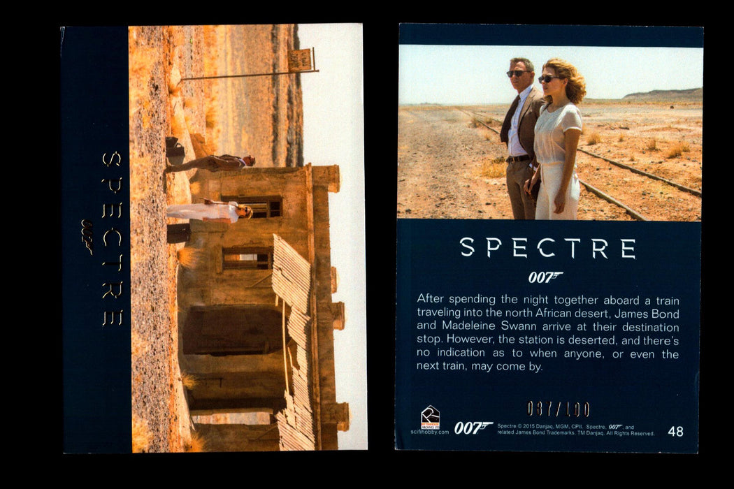 James Bond Archives 2016 Spectre Gold Parallel Card You Pick Singles #1-#76 #48  - TvMovieCards.com