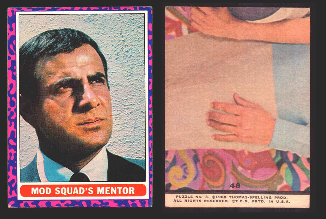 1969 The Mod Squad Vintage Trading Cards You Pick Singles #1-#55 Topps 48   Mod Squad's Mentor  - TvMovieCards.com