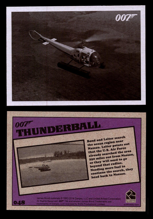 James Bond Archives 2014 Thunderball Throwback You Pick Single Card #1-99 #48  - TvMovieCards.com