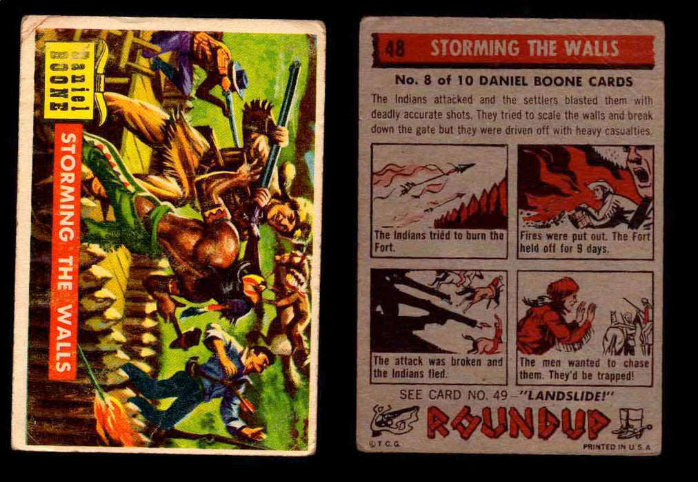 1956 Western Roundup Topps Vintage Trading Cards You Pick Singles #1-80 #48  - TvMovieCards.com